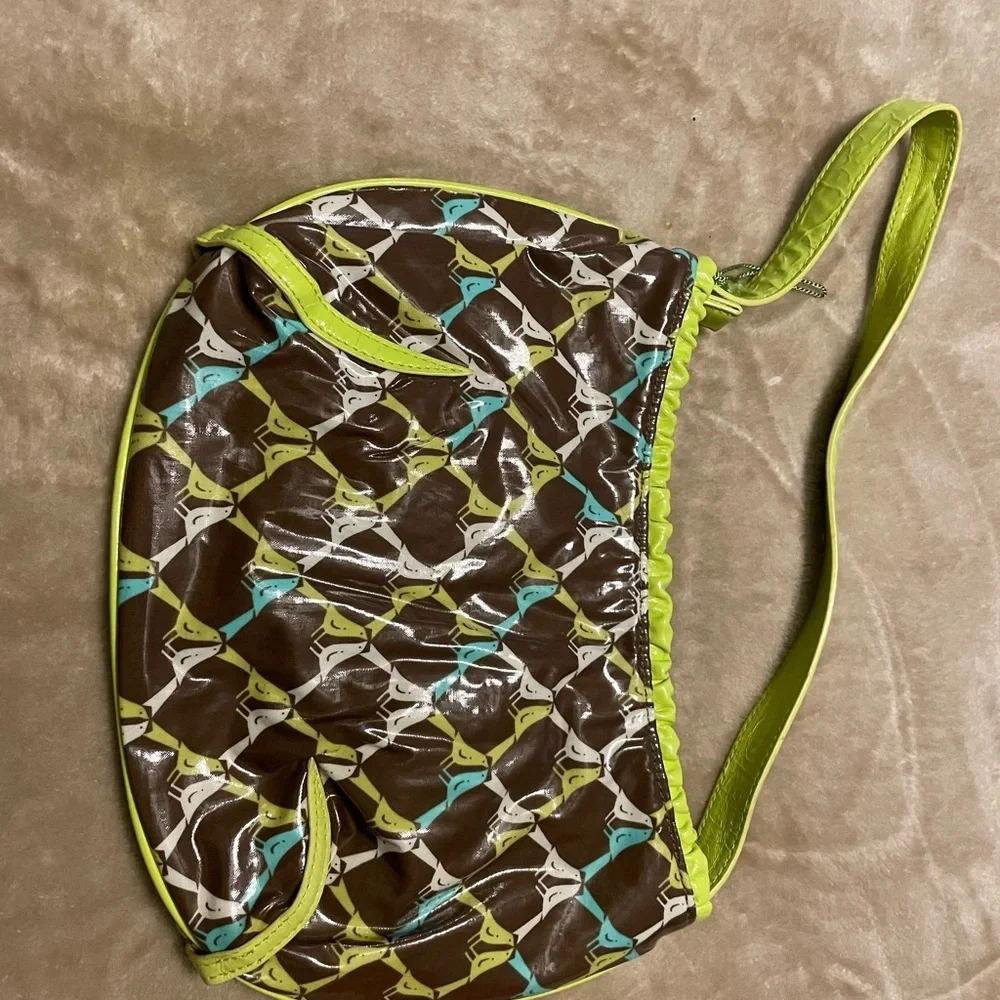 Vera Bradley Song Bird Vinyl Small Purse
